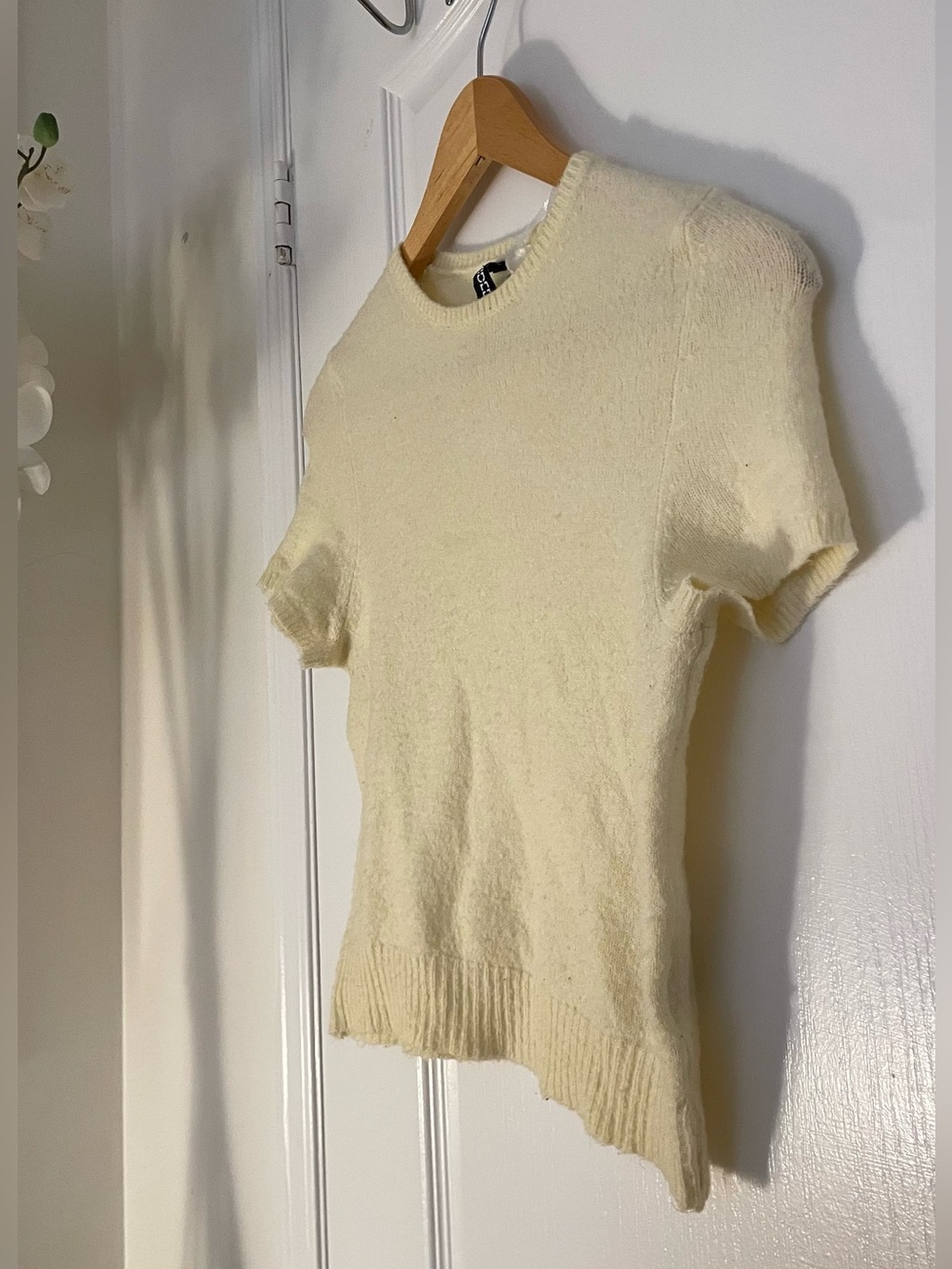 Butter Yellow Knit Short-Sleeve